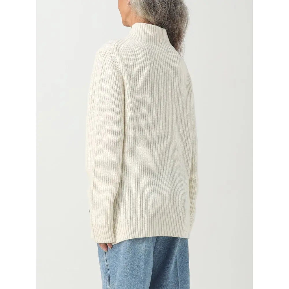 Michael Kors Beige Merino Wool Sweatshirt Michael Kors