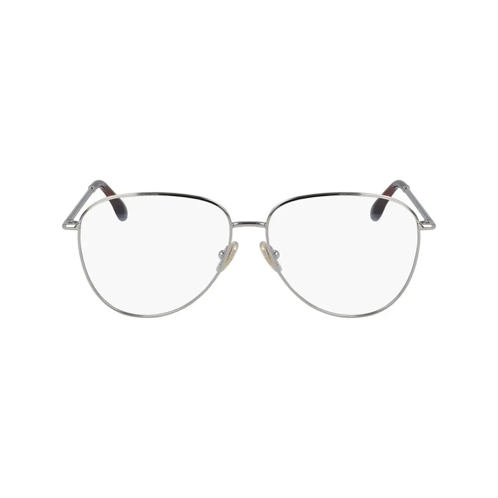 Victoria Beckham Gray Metal Glasses (Frames) Victoria Beckham