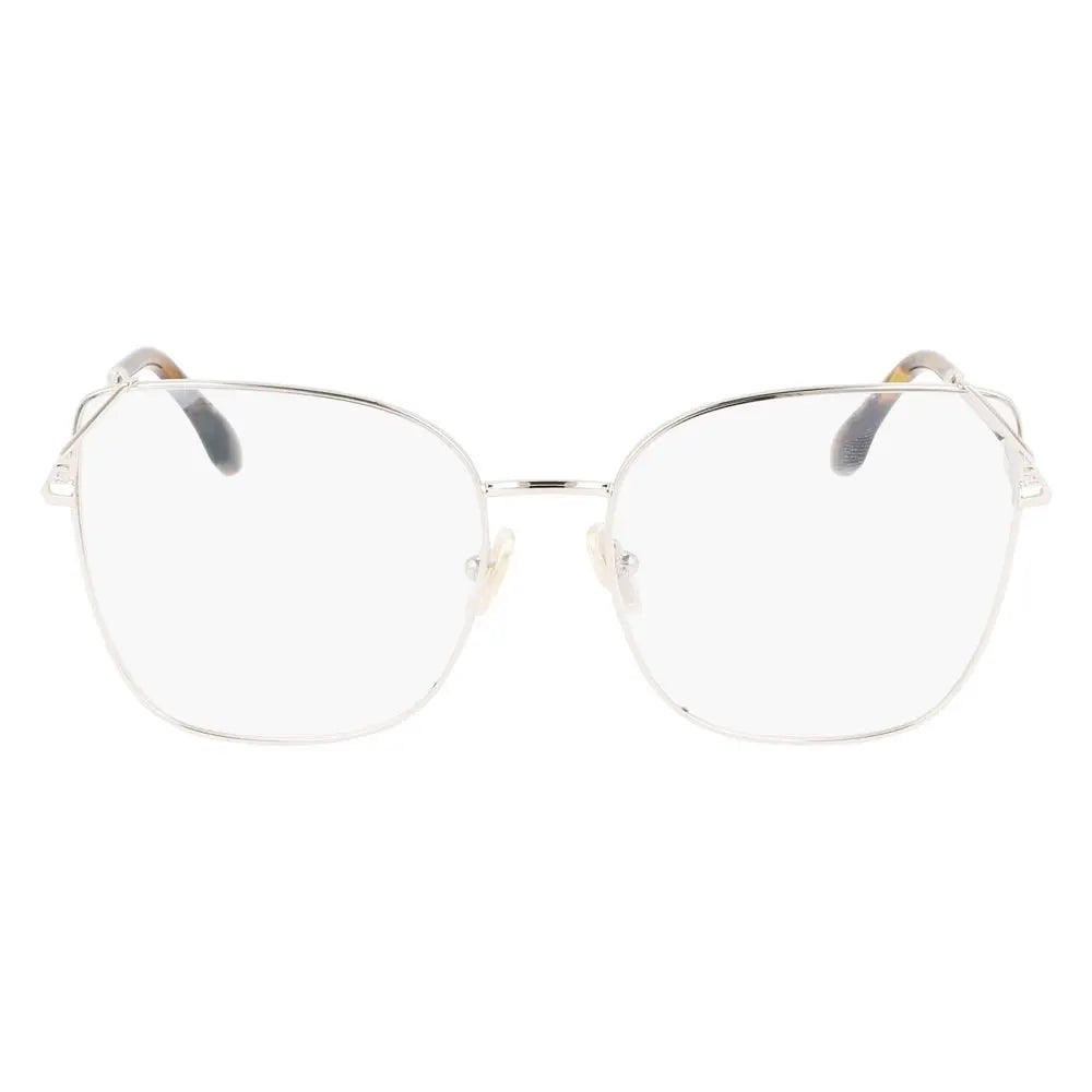 Victoria Beckham Gray Metal Glasses (Frames) Victoria Beckham