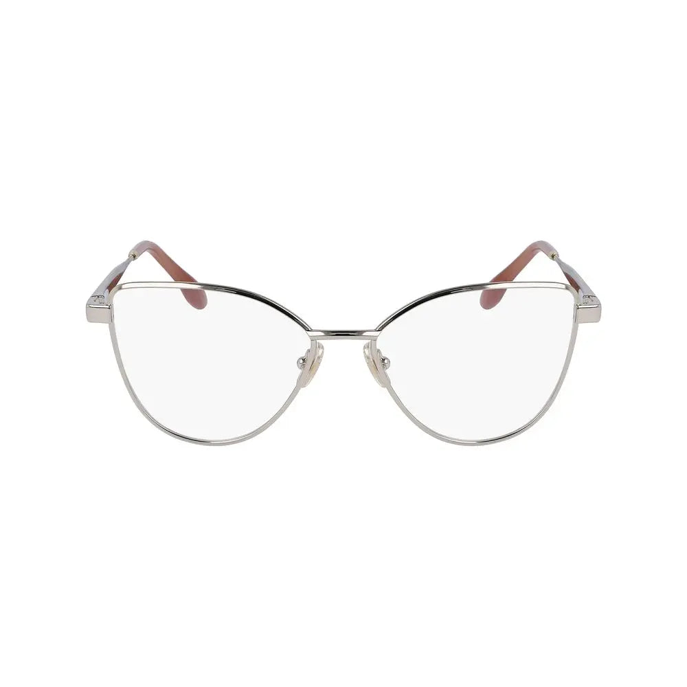 Victoria Beckham Gold Metal Glasses (Frames) Victoria Beckham