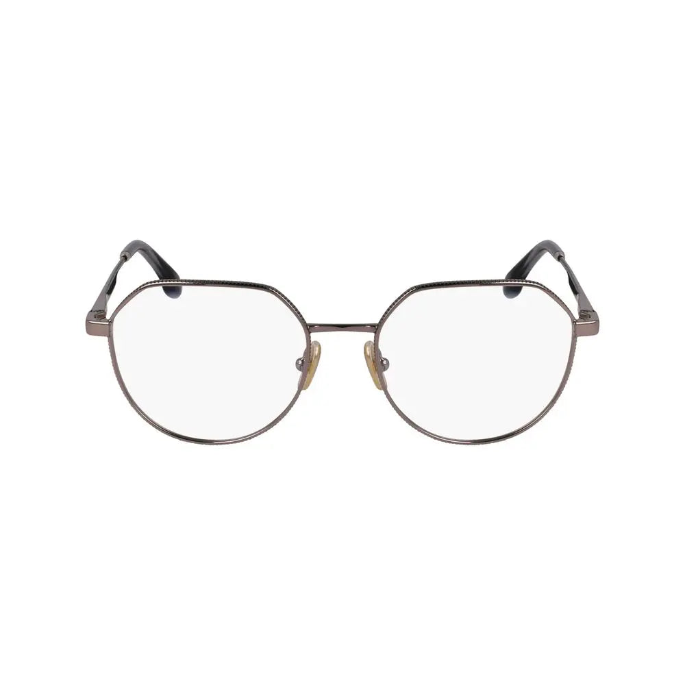 Victoria Beckham Gray Metal Glasses (Frames) Victoria Beckham