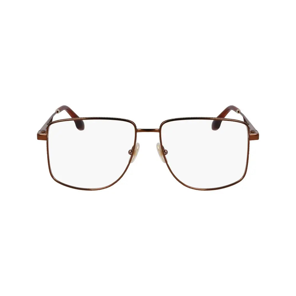 Victoria Beckham Gold Metal Glasses (Frames) Victoria Beckham