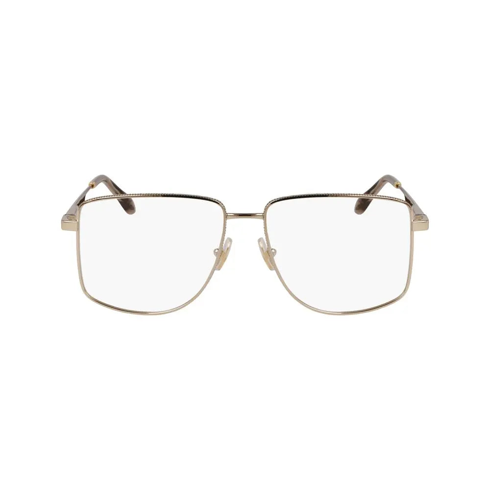 Victoria Beckham Gold Metal Glasses (Frames) Victoria Beckham
