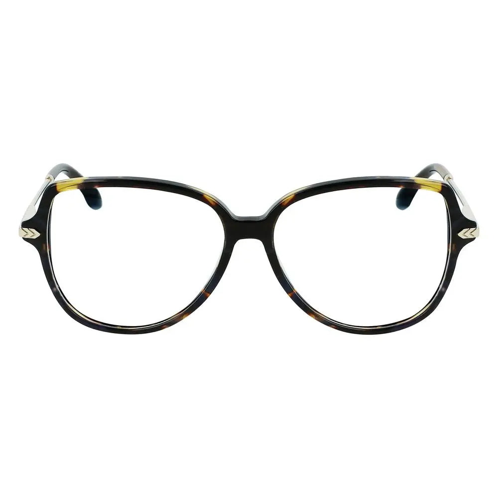 Victoria Beckham Brown Acetate Glasses (Frames) Victoria Beckham