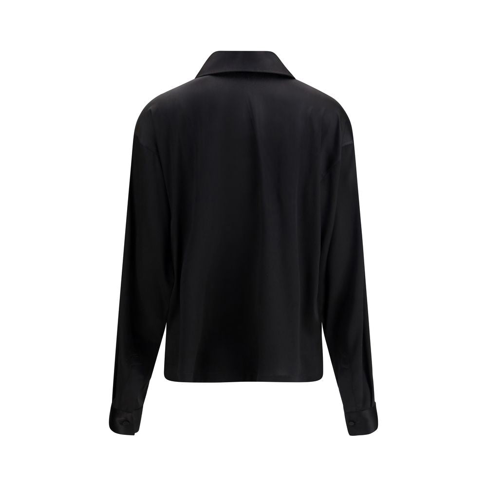 Tom Ford Black Silk Dress Shirt Tom Ford