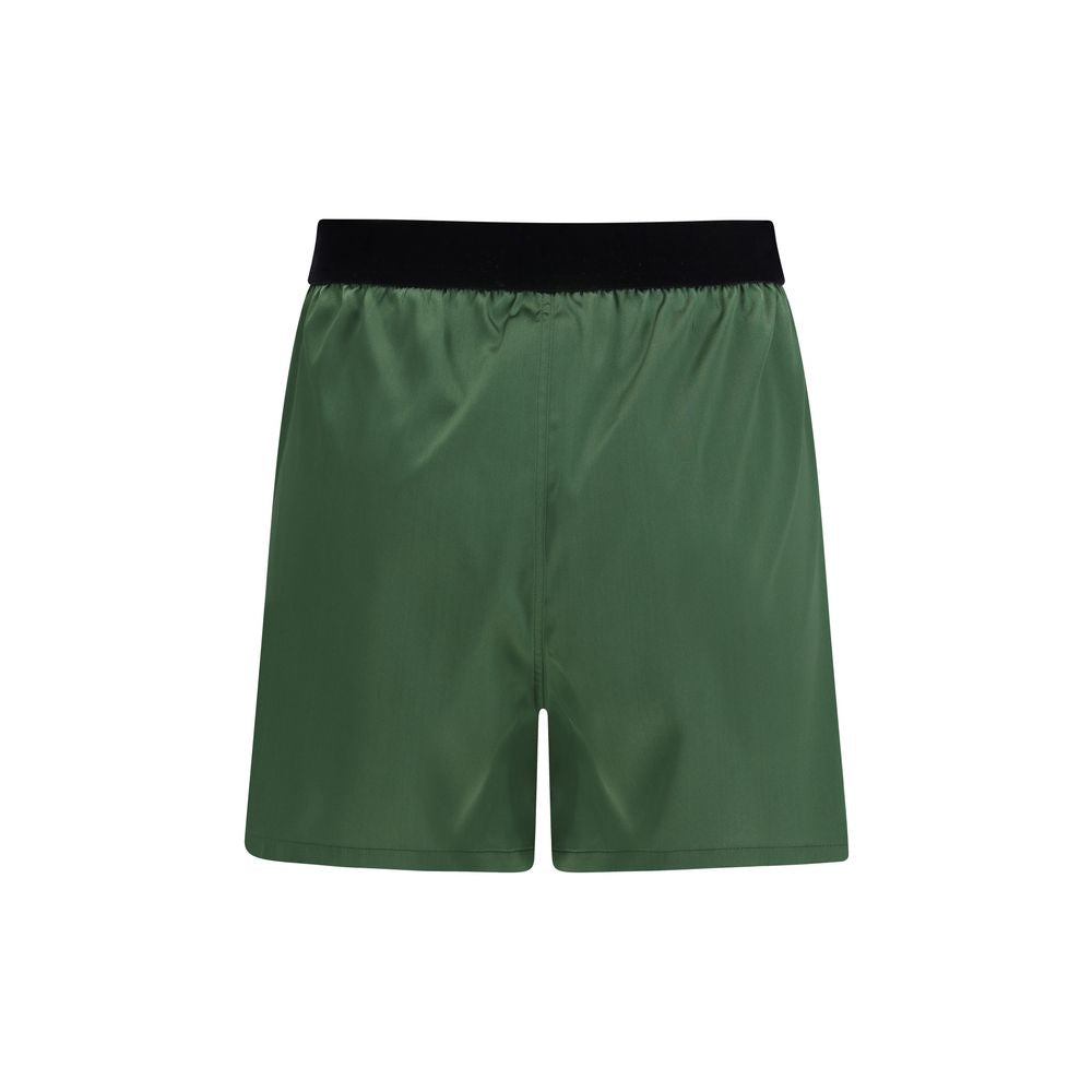 Tom Ford Bicolor Silk Bermuda Shorts Tom Ford