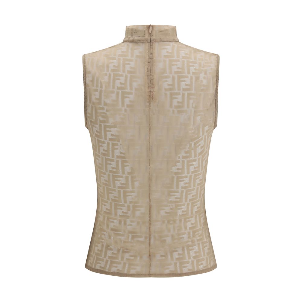 Fendi Multicolor Polyamide Shirt Fendi