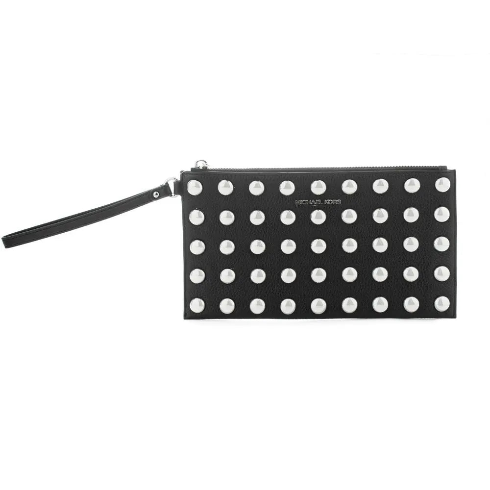 Michael Kors Brown Leather Clutch Bag Michael Kors