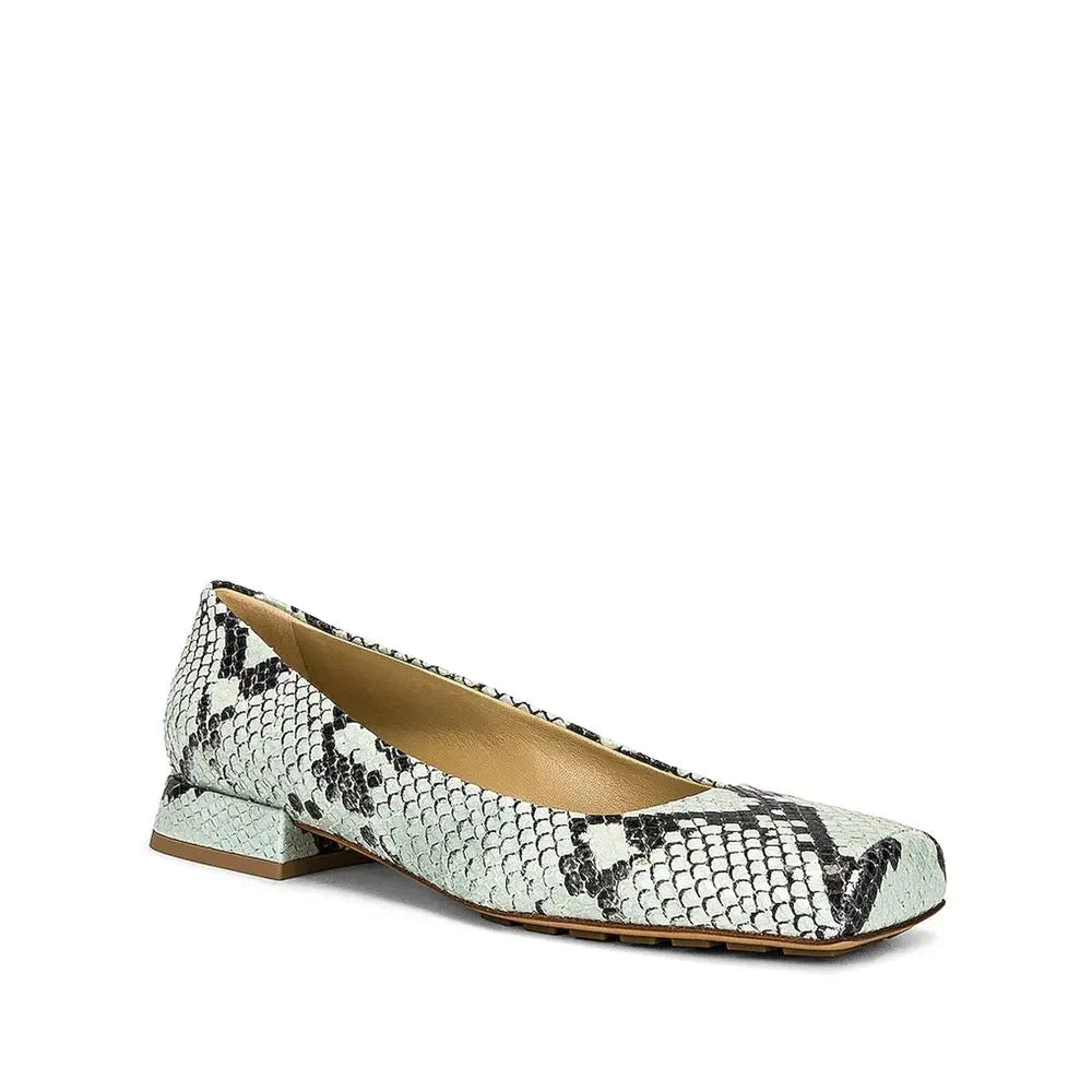 Bottega Veneta Bicolor Calfskin Ballet Flats Bottega Veneta