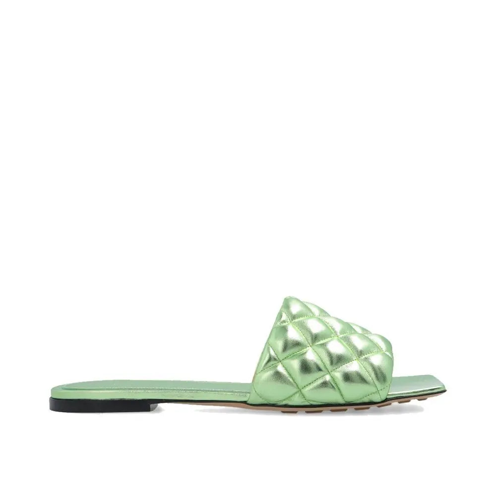 Bottega Veneta Bicolor Calfskin Sandals Bottega Veneta