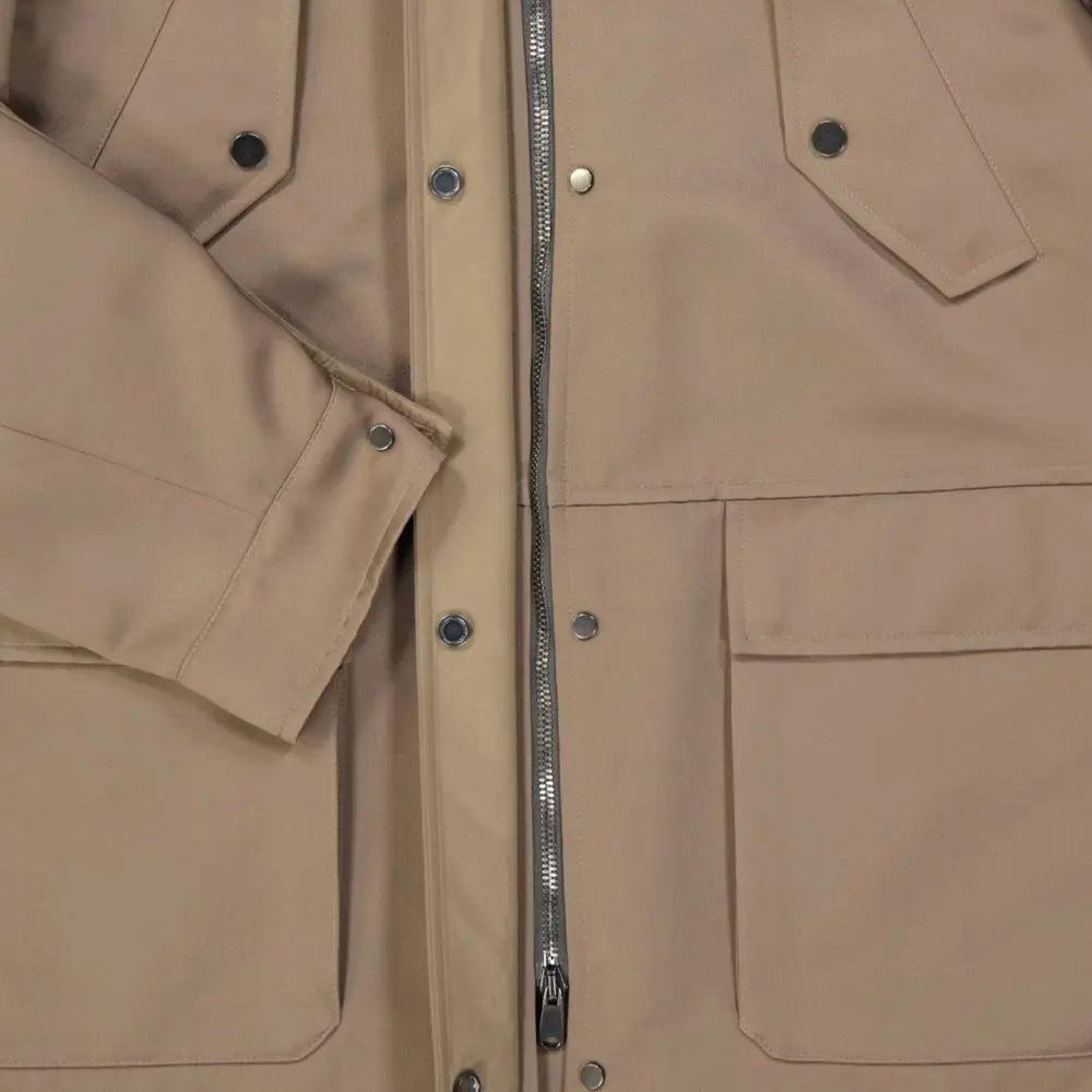 Brunello Cucinelli Brown Polyester Parka Brunello Cucinelli