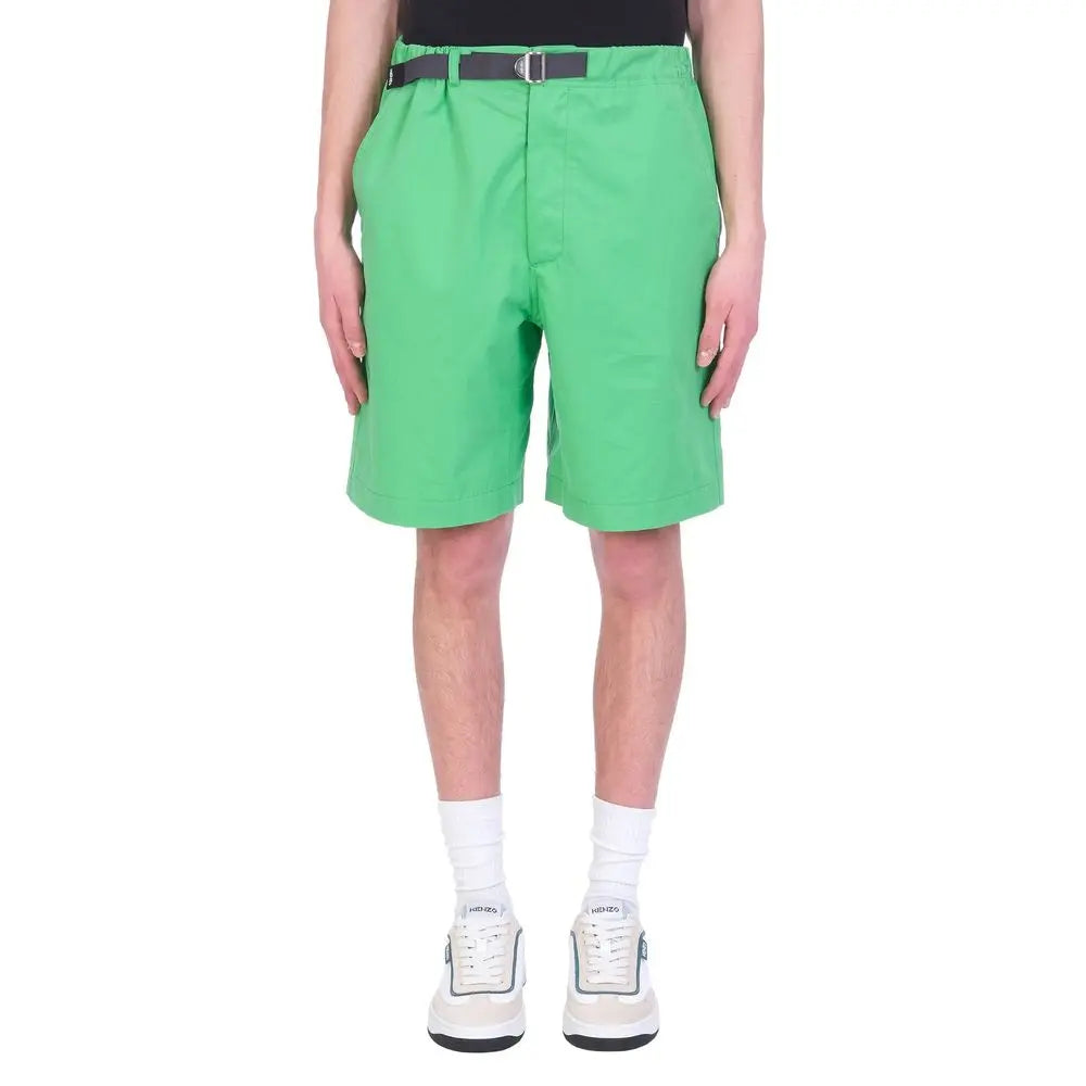 Kenzo Bicolor Cotton Short And Mini Shorts Kenzo