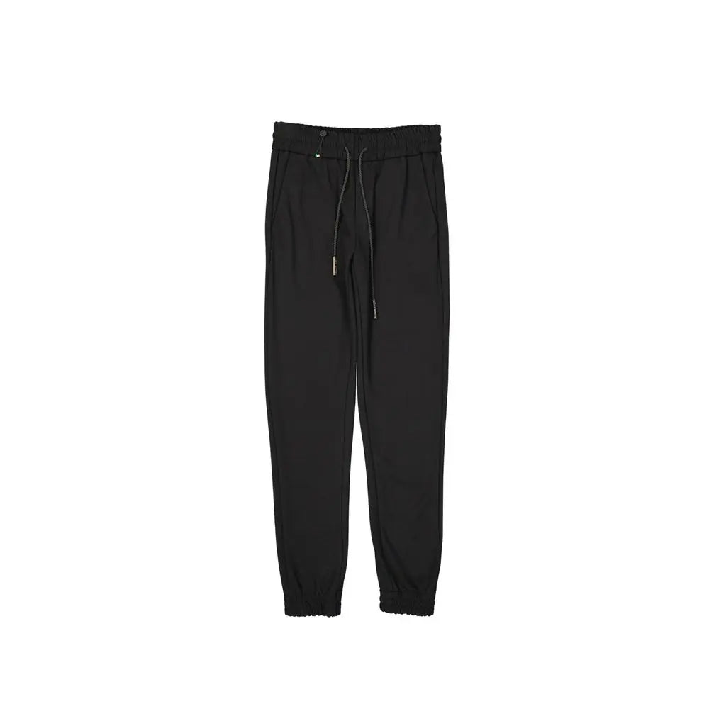 Philipp Plein Black Elastane Joggers (Workout Pants) Philipp Plein