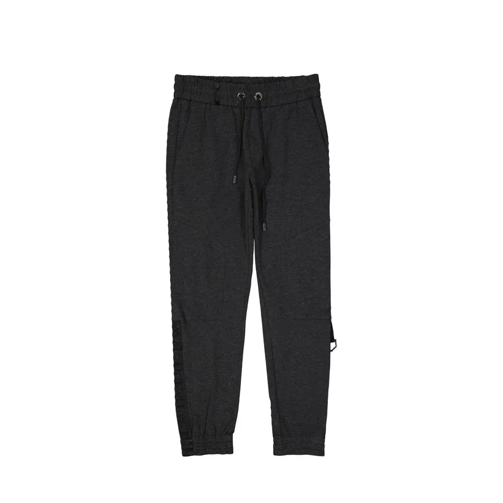 Philipp Plein Gray Cotton Joggers (Workout Pants) Philipp Plein