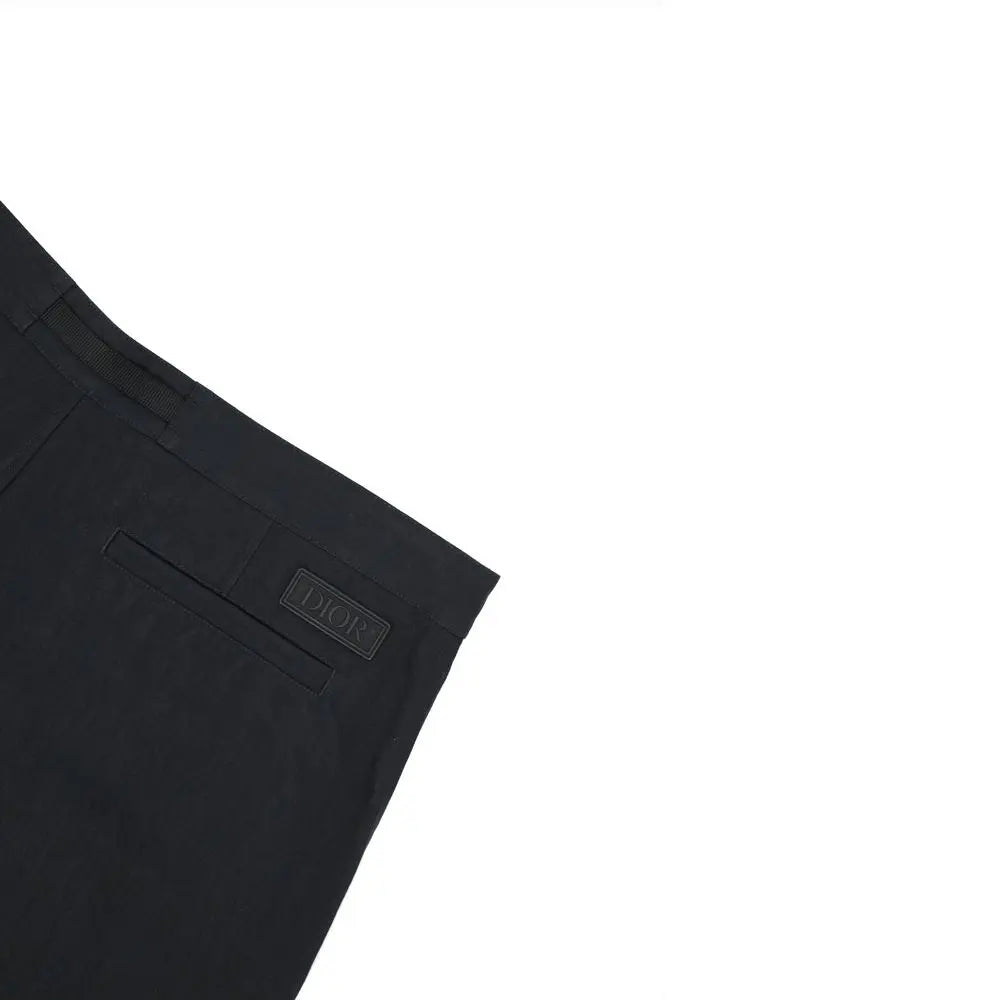 Dior Black Cotton Bermuda Shorts Dior
