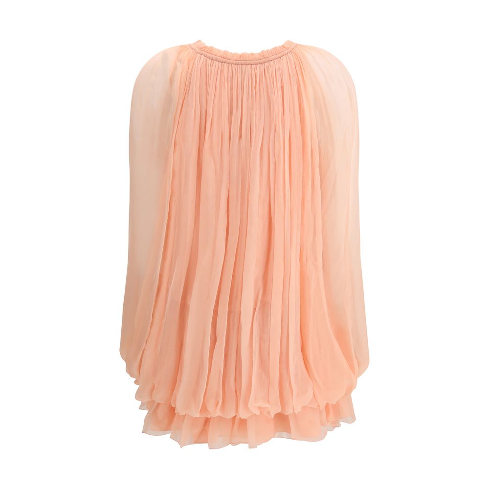 Chloé Multicolor Silk Casual Dress Chloé