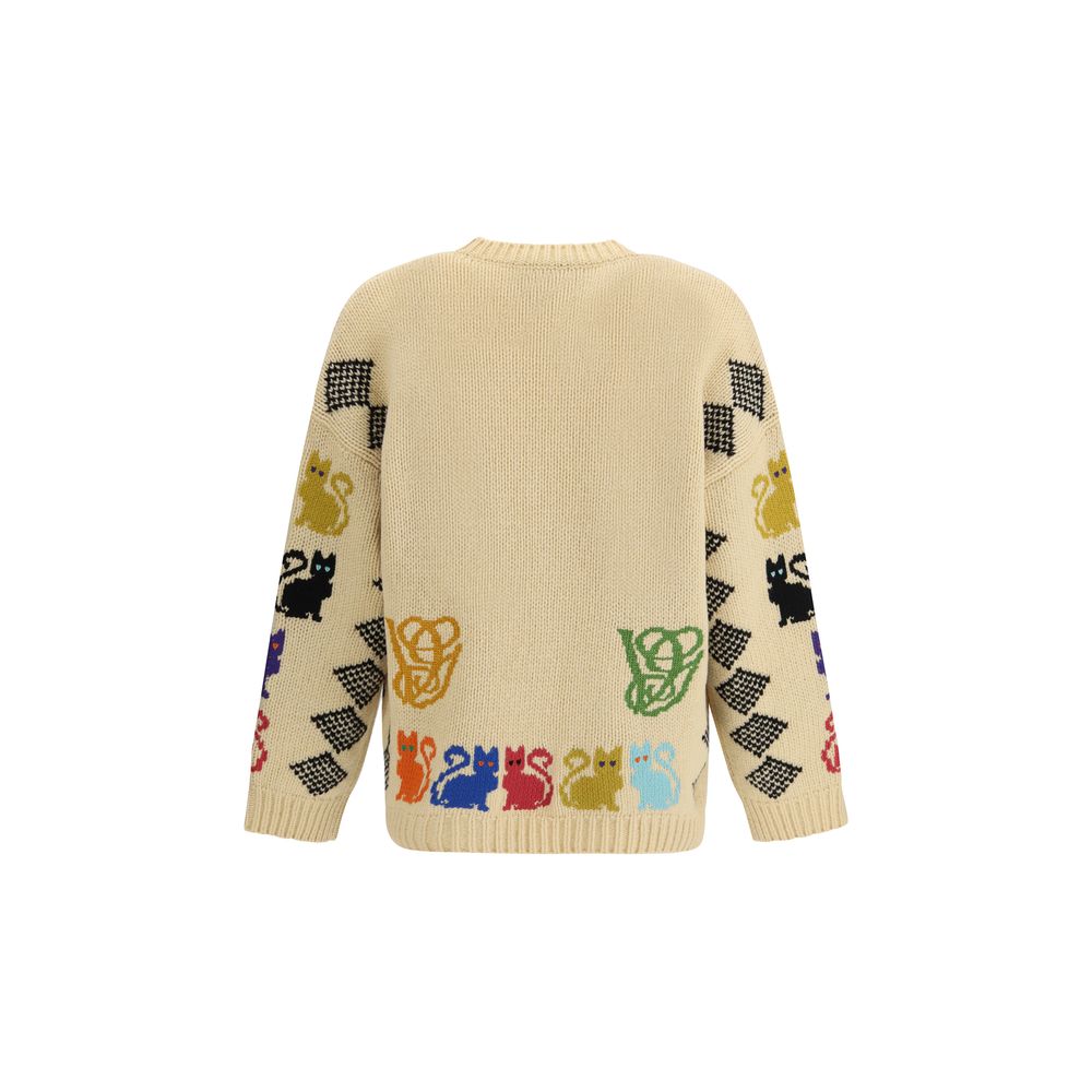 Valentino Garavani Multicolor Wool Cardigan Valentino Garavani