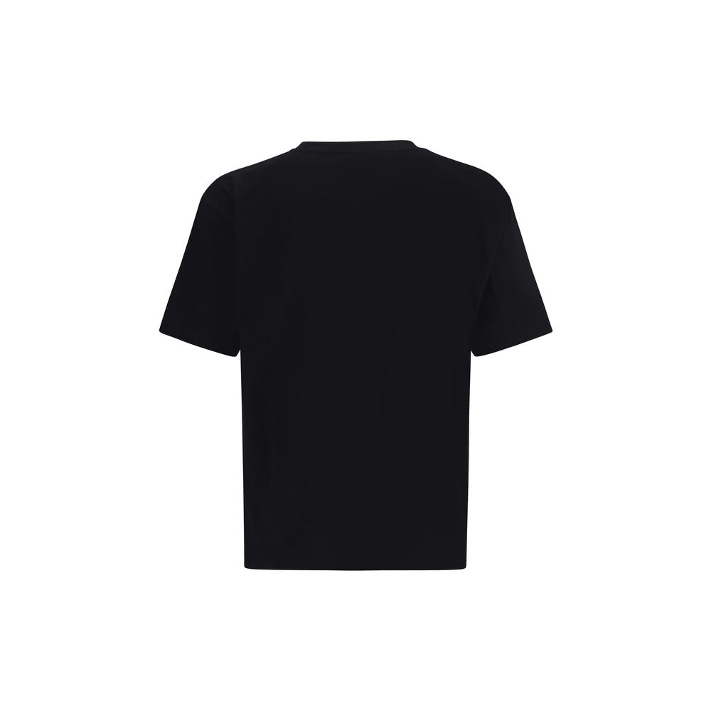 Valentino Garavani Black Cotton T-Shirt Valentino Garavani
