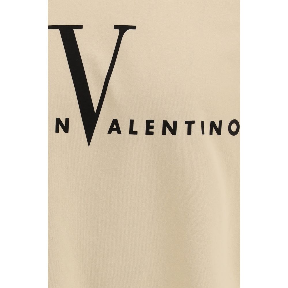 Valentino Garavani Beige Cotton T-Shirt Valentino Garavani