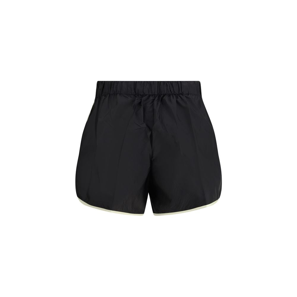 Prada Black Recycled Polyamide Bermuda Shorts Prada