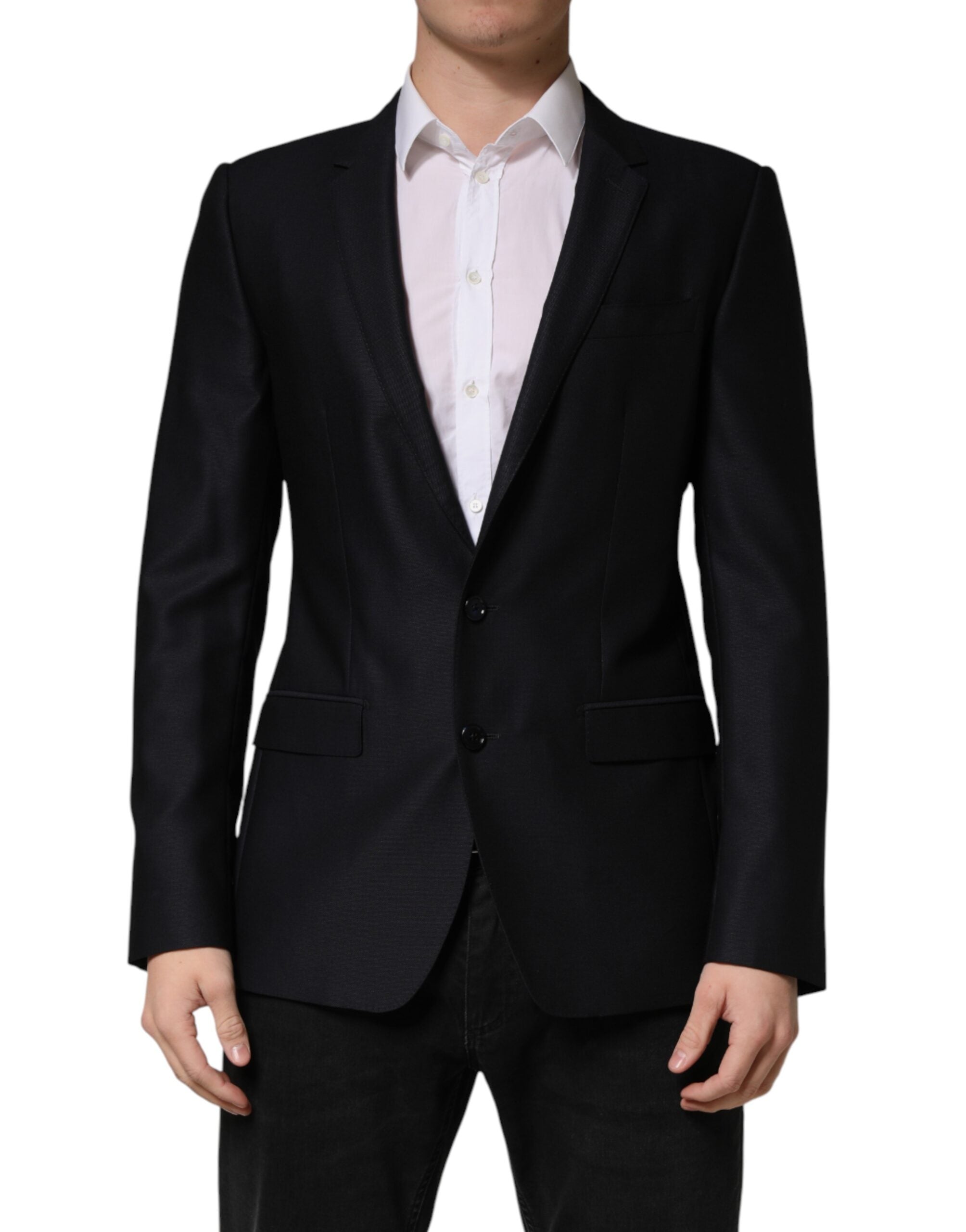 Dolce & Gabbana Black MARTINI Single Breasted Jacket Blazer Dolce & Gabbana
