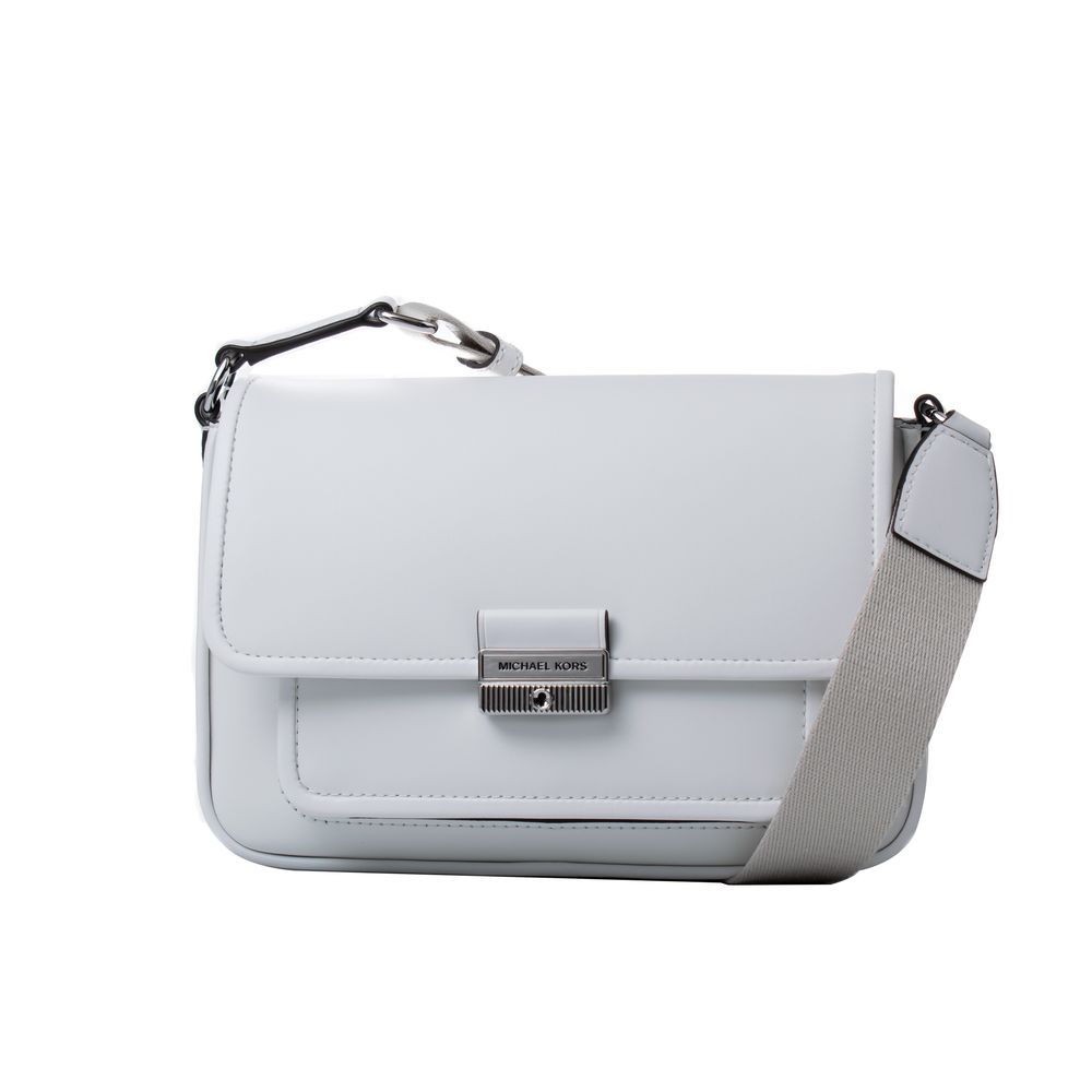 Michael Kors White Leather Shoulder Bag Michael Kors