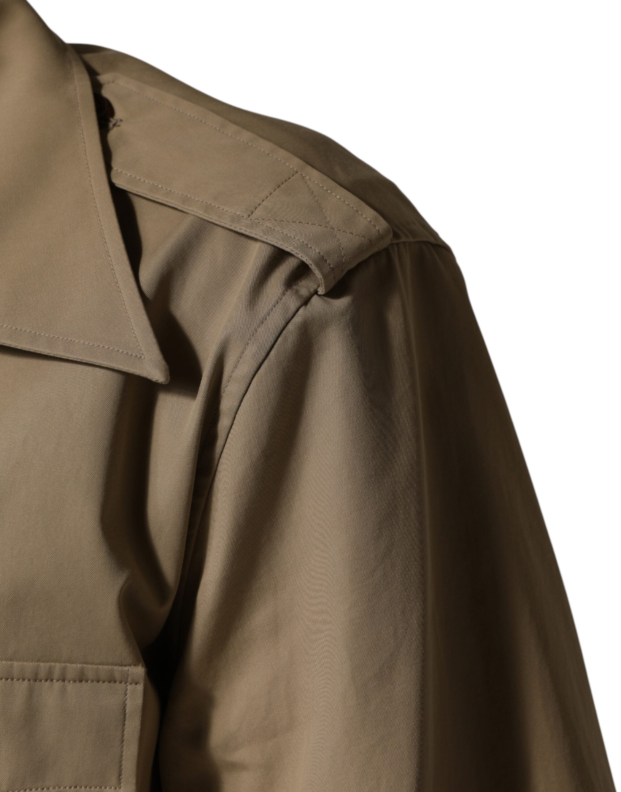 Dolce & Gabbana Brown Pin Up Short Sleeves Men Casual Shirt Dolce & Gabbana