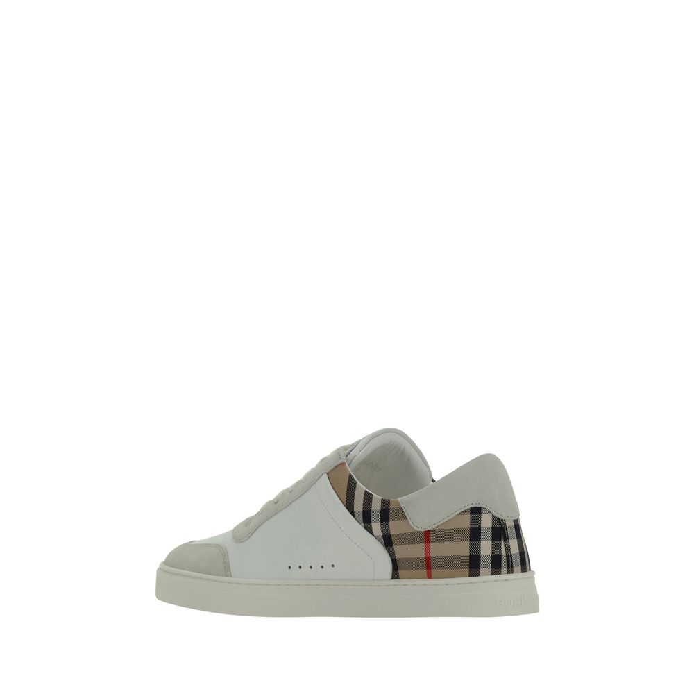 Burberry White Rubber Sneakers Burberry