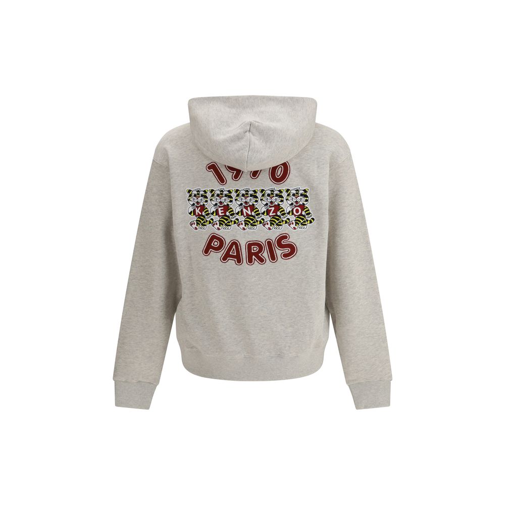 Kenzo Gray Cotton Sweatshirt Kenzo