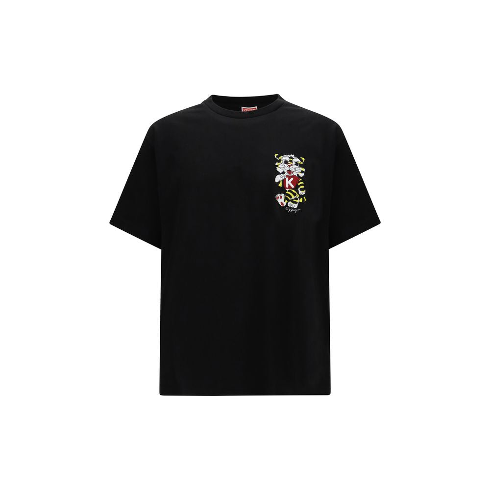 Kenzo Black Cotton T-Shirt Kenzo