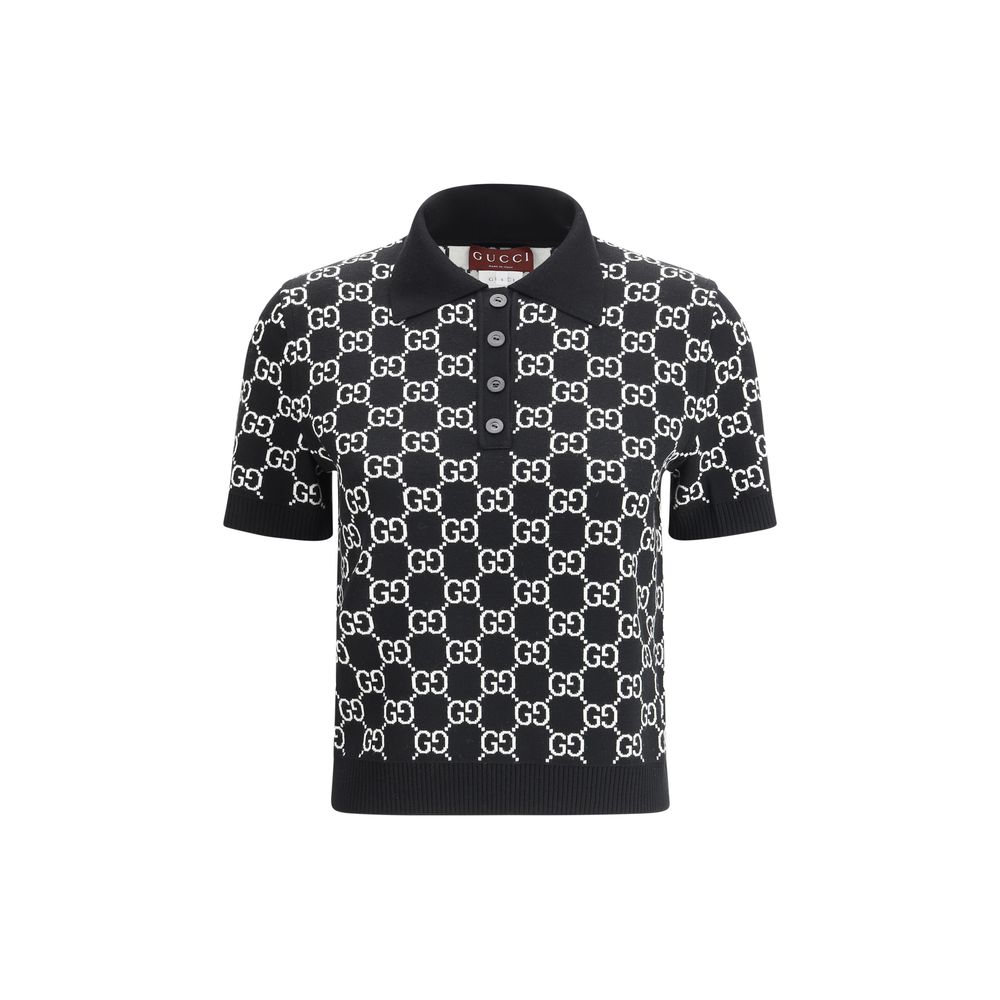 Gucci Black Wool Oves Aries Dress Shirt Gucci