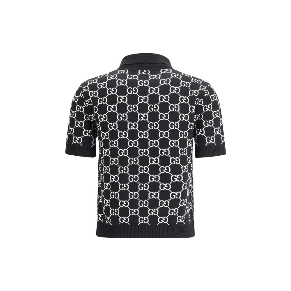 Gucci Black Wool Oves Aries Dress Shirt Gucci