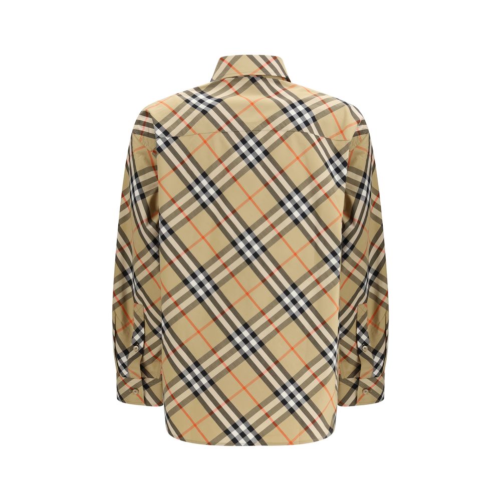 Burberry Multicolor Cotton Pattern Shirt Burberry