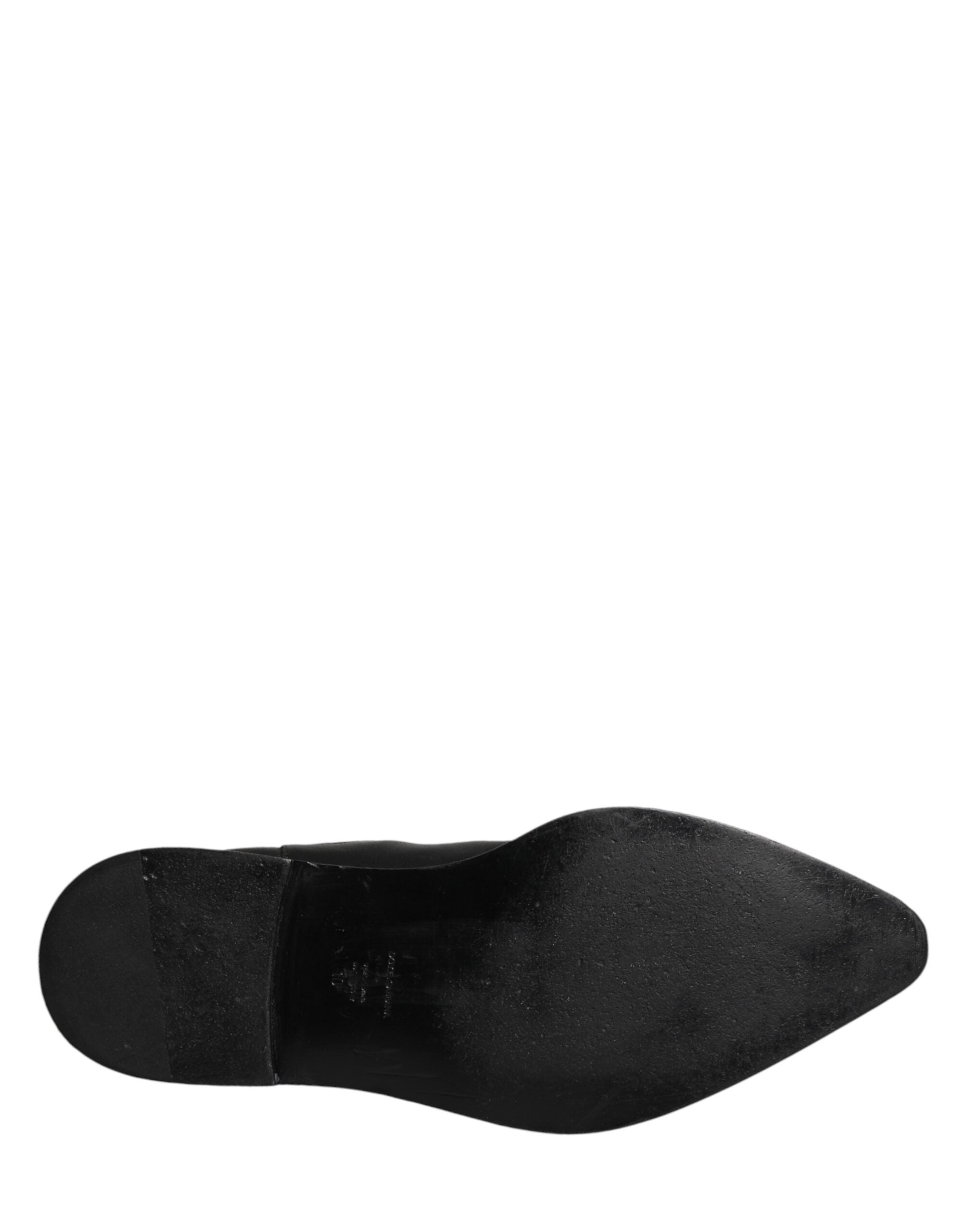 Dolce & Gabbana Black Chelsea Men Short Ankle Boots Shoes Dolce & Gabbana