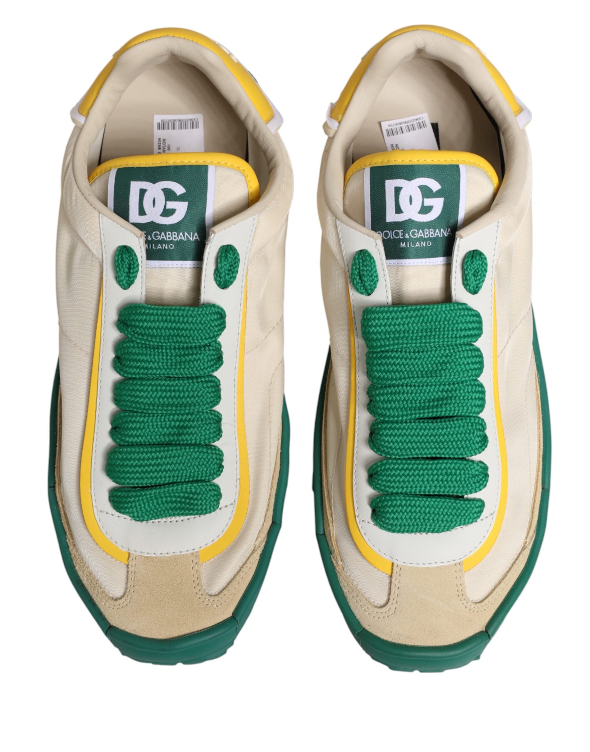 Dolce & Gabbana Multicolor Old Runner Lace Up Sneakers Shoes Dolce & Gabbana