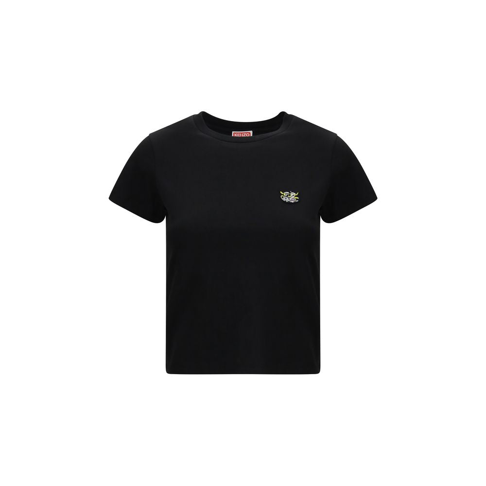 Kenzo Black Cotton T-Shirt Kenzo