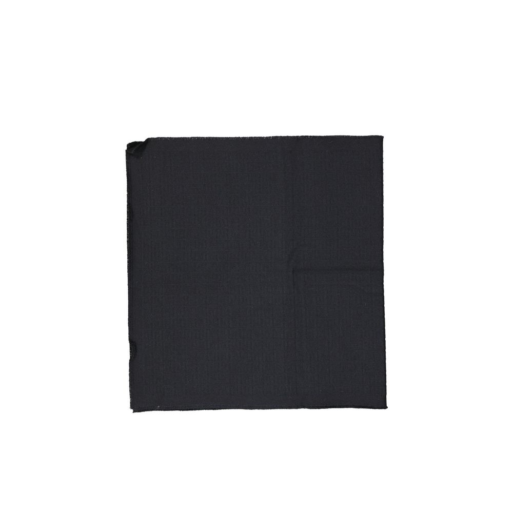 Givenchy Black Virgin Wool Foulard Givenchy