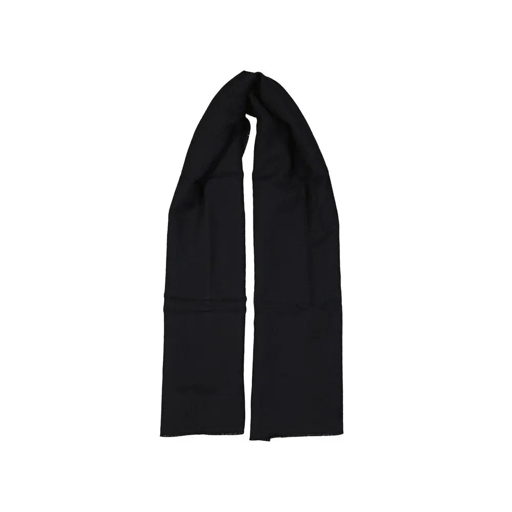 Givenchy Black Virgin Wool Scarf Givenchy