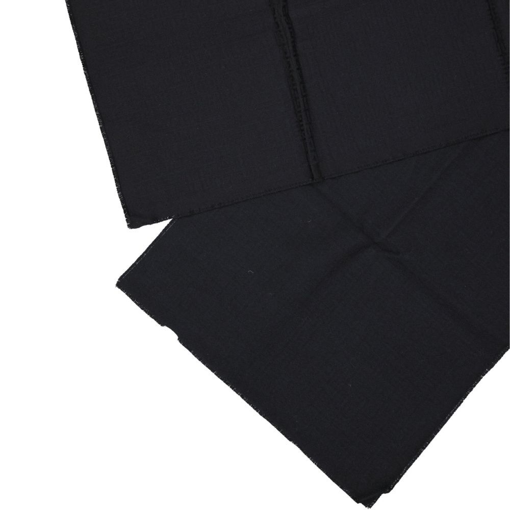 Givenchy Black Virgin Wool Foulard Givenchy