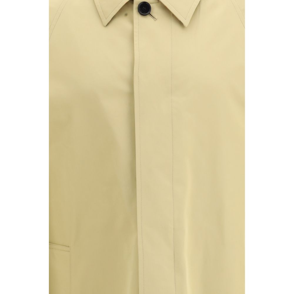 Burberry Beige Cotton Trench Coat Burberry