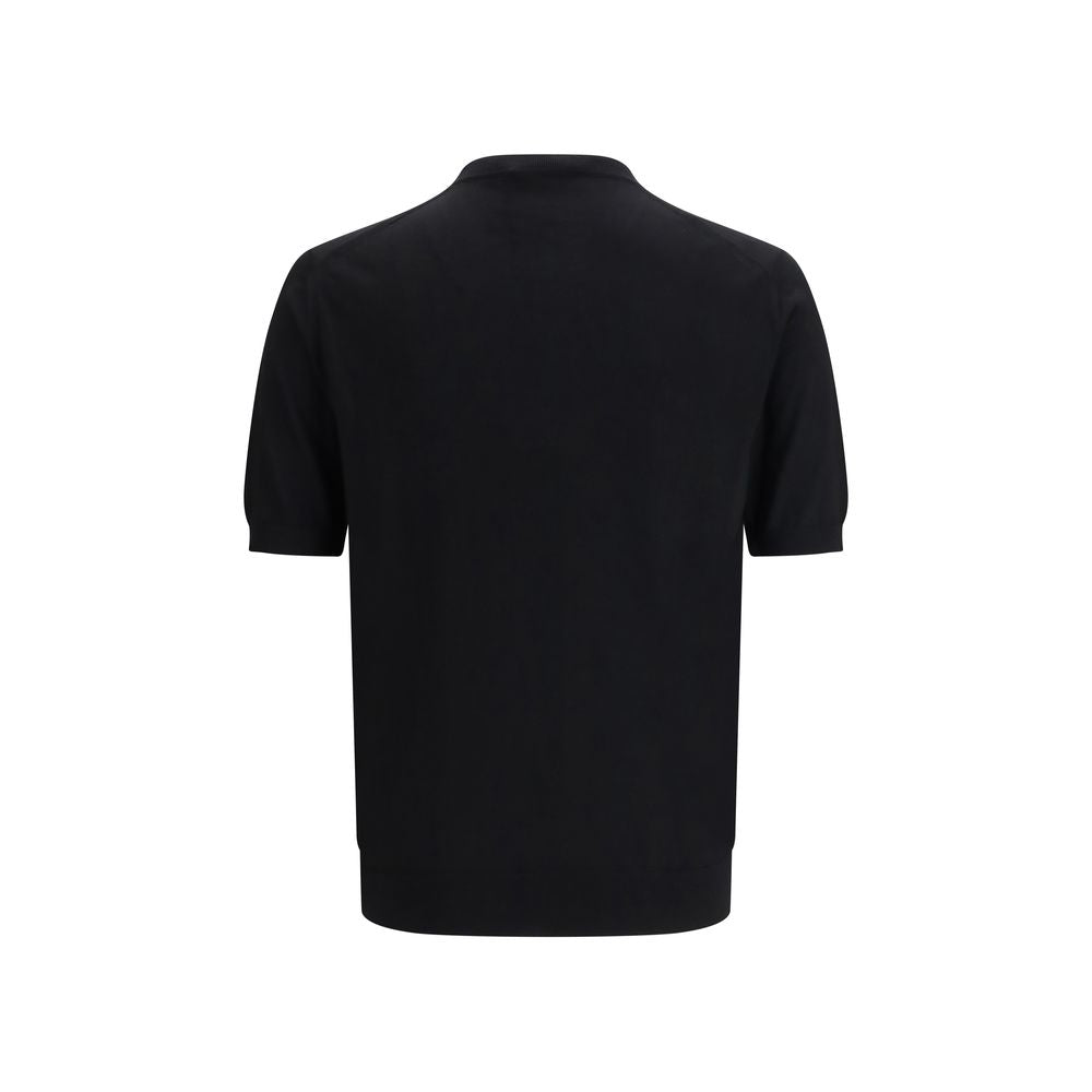 Prada Black Wool T-Shirt Prada