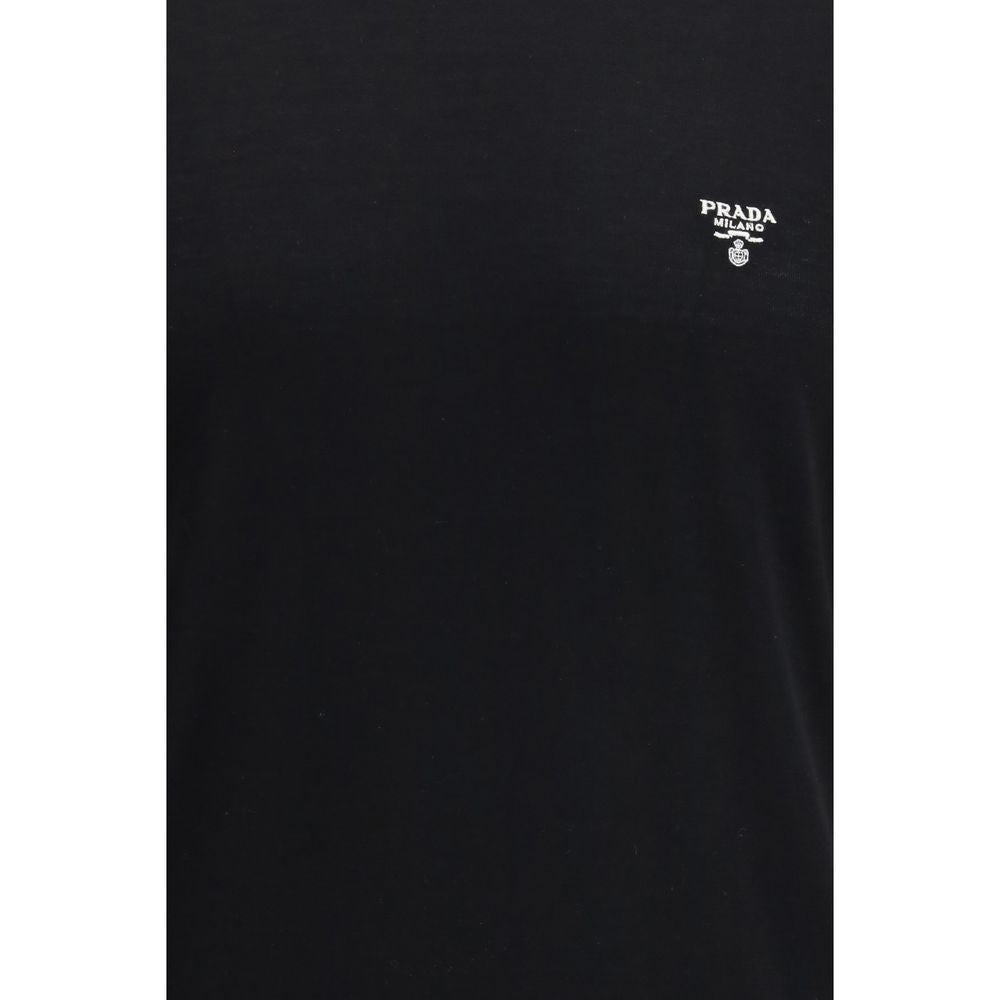 Prada Black Wool T-Shirt Prada