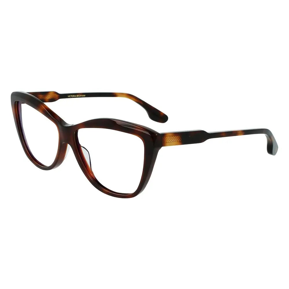 Victoria Beckham Brown Acetate Glasses (Frames) Victoria Beckham