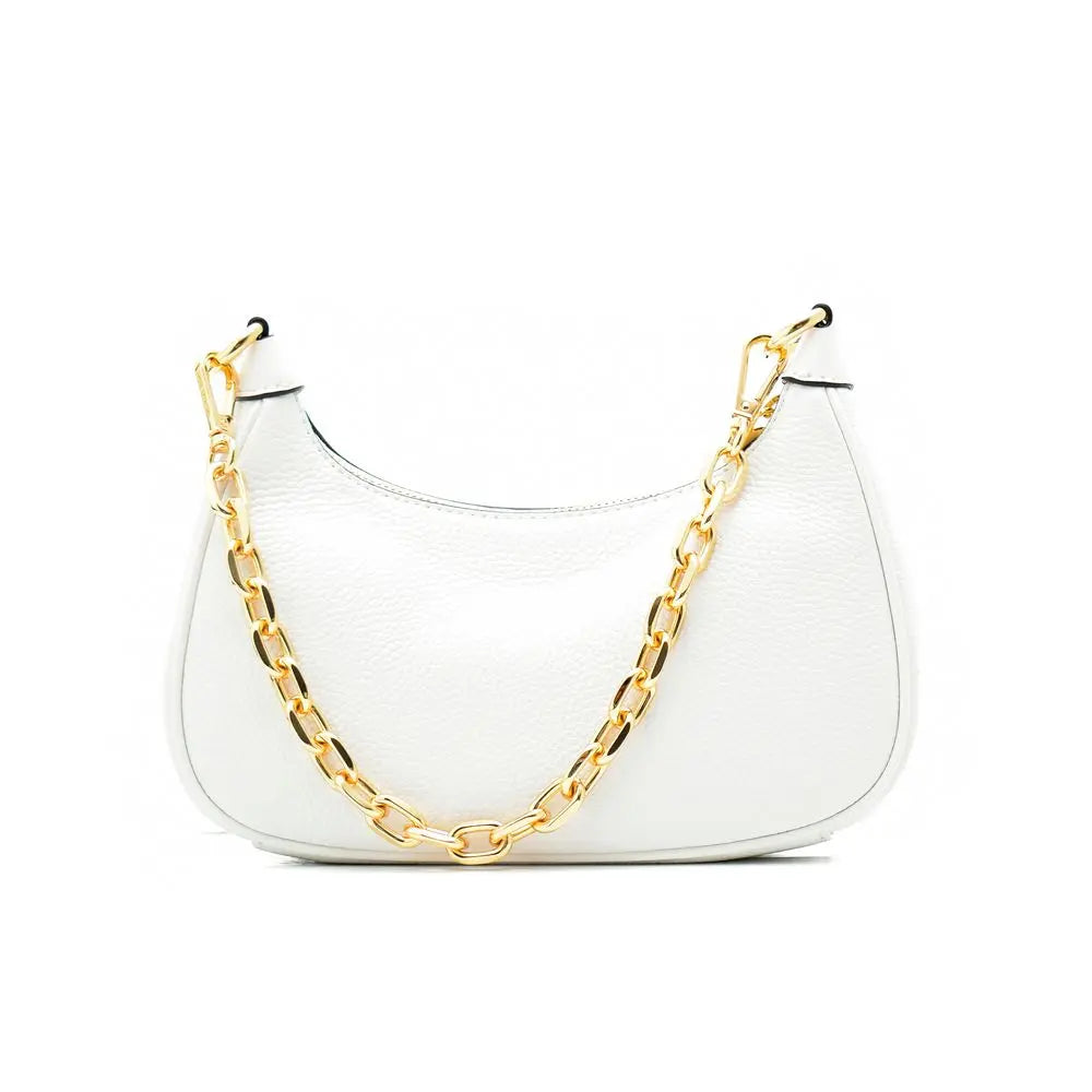 Michael Kors White Leather Shoulder Bag Michael Kors