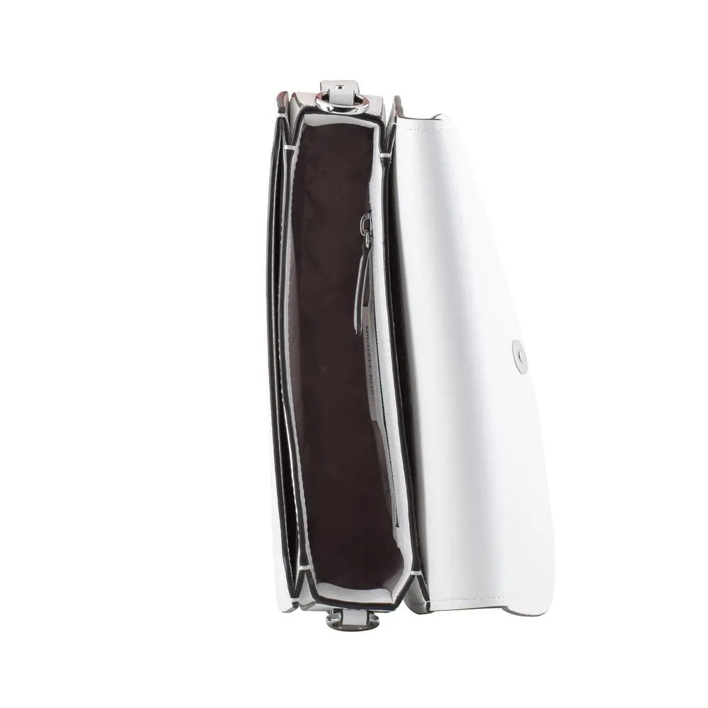 Michael Kors White Leather Shoulder Bag Michael Kors