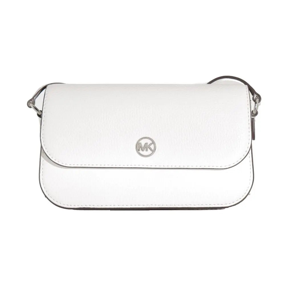 Michael Kors White Leather Crossbody Bag Michael Kors