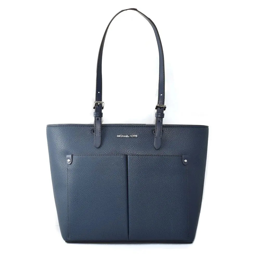Michael Kors Blue Artificial Leather Tote Bag Michael Kors