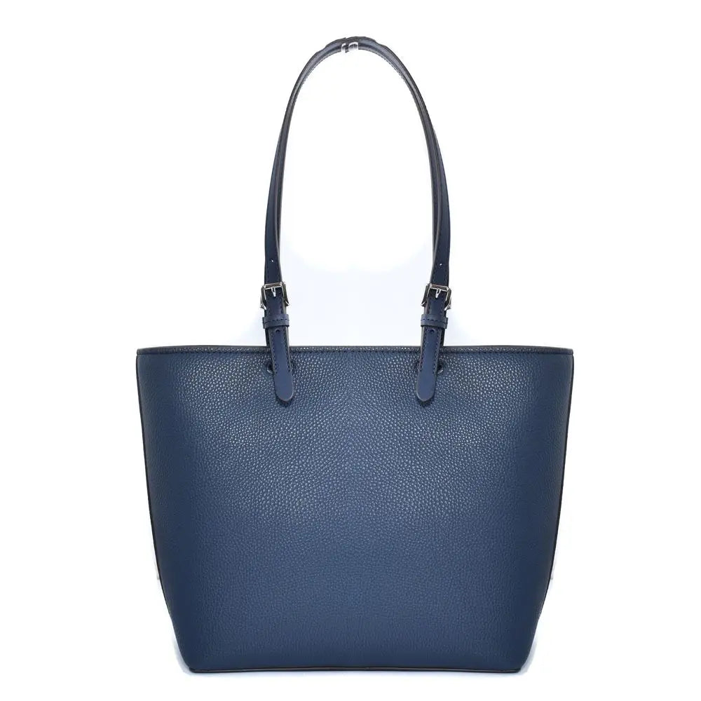 Michael Kors Blue Artificial Leather Tote Bag Michael Kors