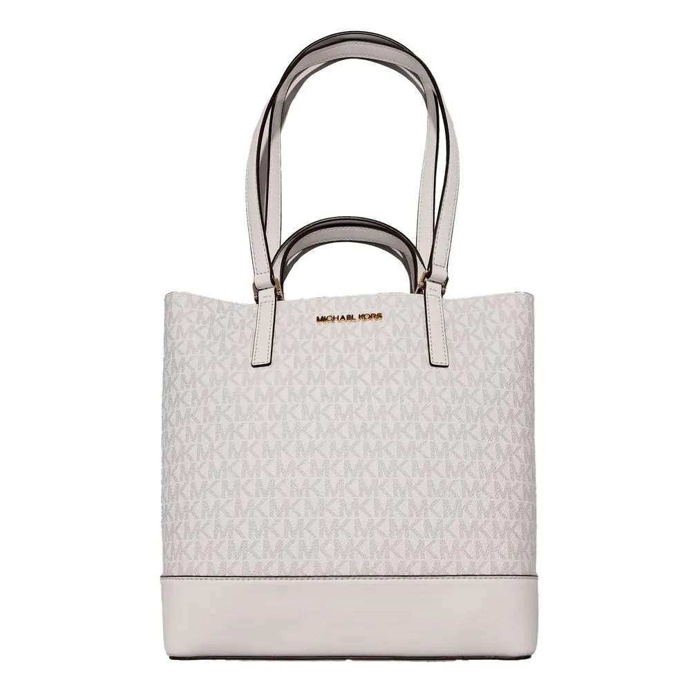 Michael Kors White Leather Tote Bag Michael Kors