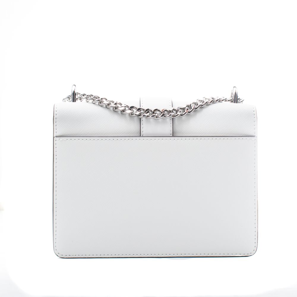 Michael Kors White Leather Shoulder Bag Michael Kors